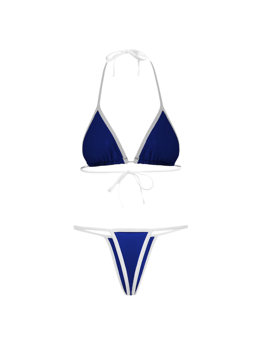 Brazil Blue Flag Bikini Set by LENCE LONDON