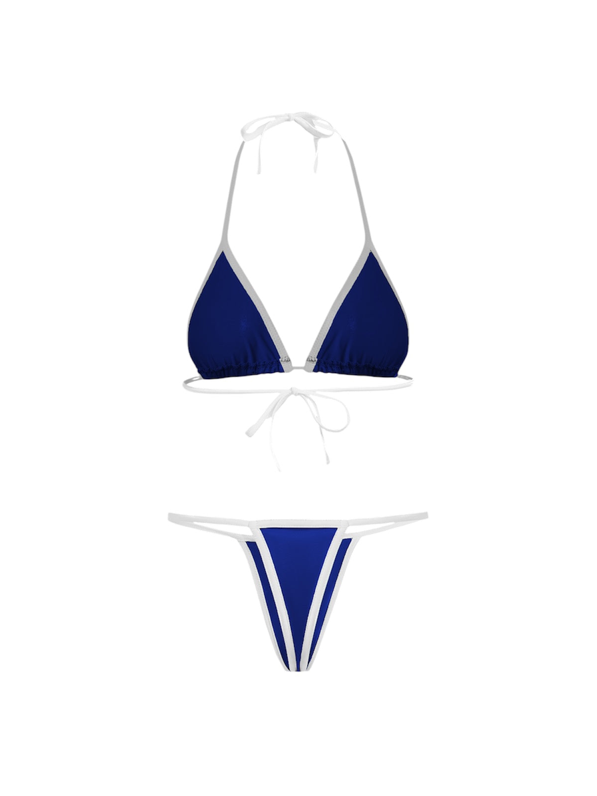 Brazil Blue Flag Bikini Set by LENCE LONDON