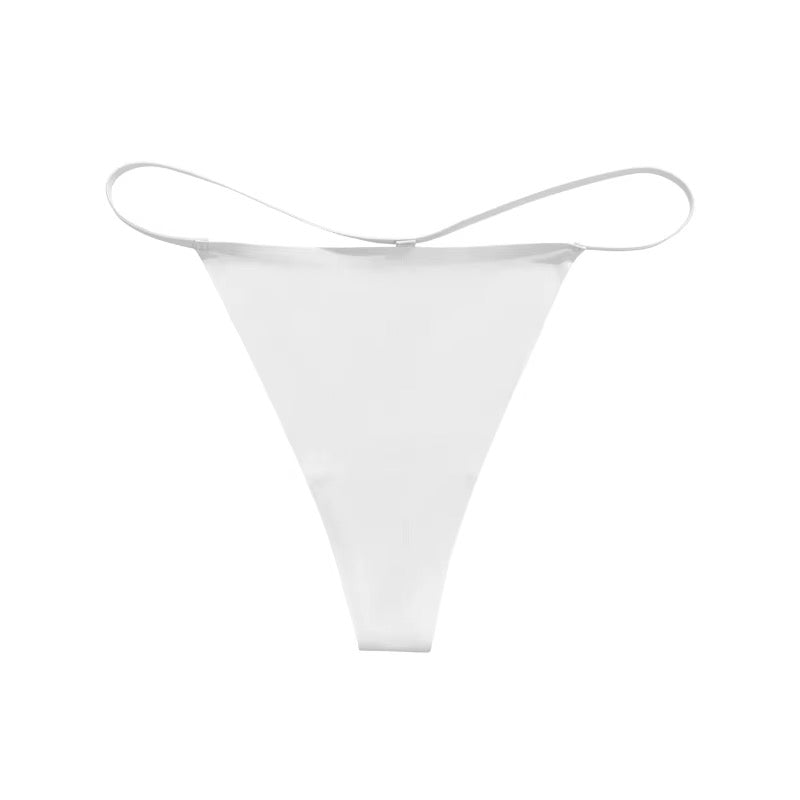 White Chanel CC Thong by LENCE LONDON